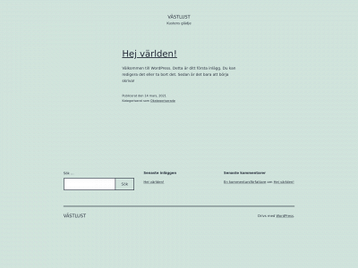 västlust.se snapshot