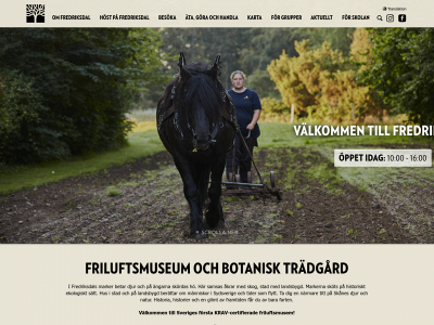 fredriksdal.dk snapshot
