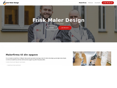 frisk-maler-design.dk snapshot