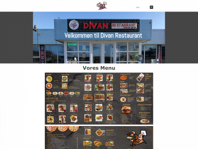 divanrestaurant.dk snapshot