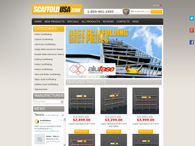 scaffoldusa.com snapshot