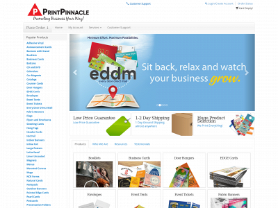 printpinnacle.com snapshot