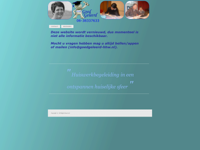 goedgeleerd-hhw.nl snapshot