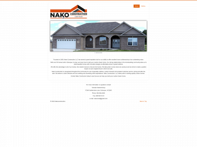 nakoconstruction.com snapshot