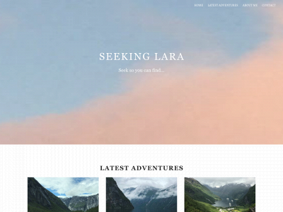 seekinglara.com snapshot