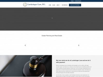 lucksingerlaw.com snapshot