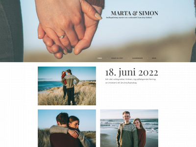 martaogsimon.no snapshot
