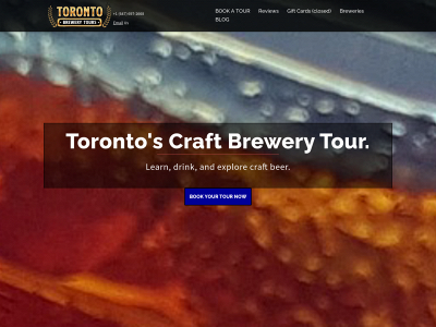 torontobrewerytours.ca snapshot