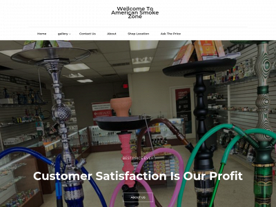 americansmokezone.com snapshot