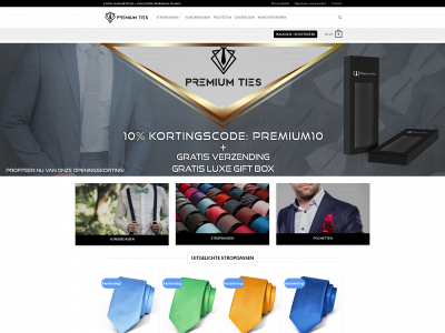 premiumties.nl snapshot