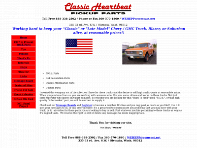 classicheartbeat.com snapshot