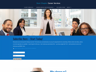 nccareerservices.com snapshot