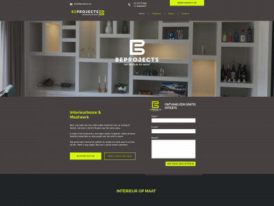 beprojects.nl snapshot