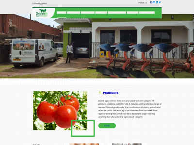 danishagroconnect.com snapshot