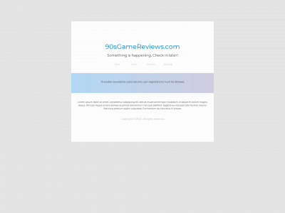 90sgamereviews.com snapshot