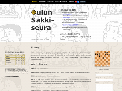 oulunshakkiseura.one snapshot
