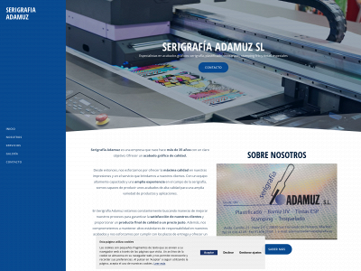 adamuzserigrafia.es snapshot