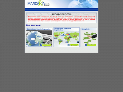 ardoachile.com snapshot