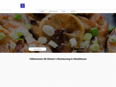steiners-steakhouse.com snapshot