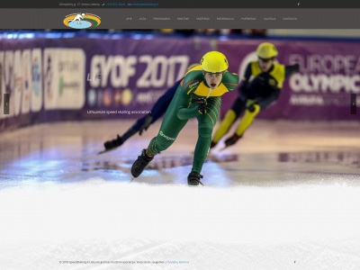speedskating.lt snapshot