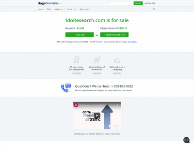 idoresearch.com snapshot