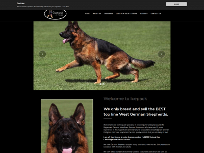 icepackkennels.com snapshot