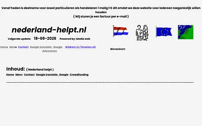 nederland-helpt.nl snapshot