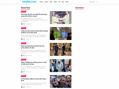 saqibz.com snapshot