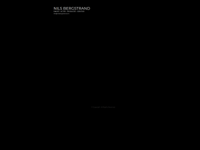 nilsbergstrand.com snapshot