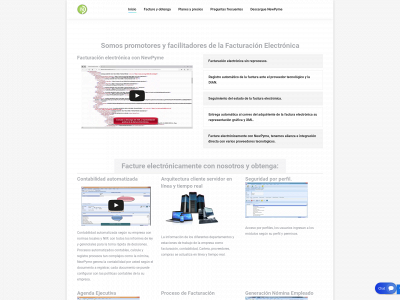 newpyme.co snapshot