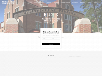 www.floridacrisissimulation.org snapshot