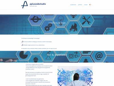 apluswebstudio.be snapshot