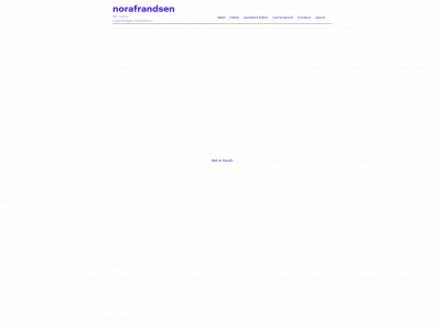 norafrandsen.com snapshot