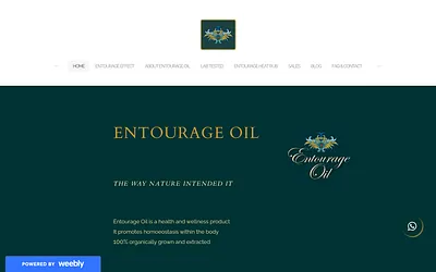 www.entourageoil.co.za snapshot