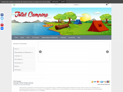 totalcamping.co.uk snapshot