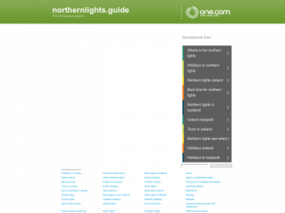 northernlights.guide snapshot