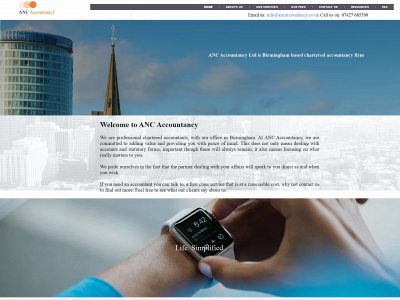 ancaccountancy.co.uk snapshot
