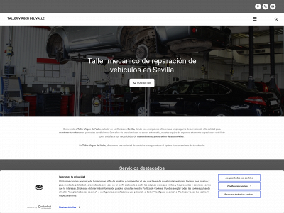 tallervirgendelvalle.es snapshot