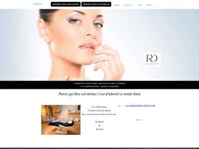 rdbeaute.be snapshot