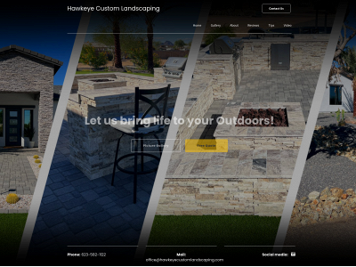 hawkeyecustomlandscaping.com snapshot