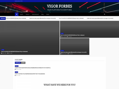 vigorforbes.com snapshot