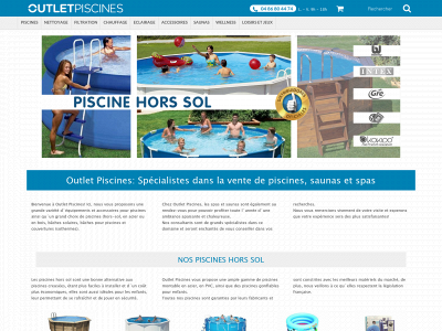 outlet-piscines.fr snapshot