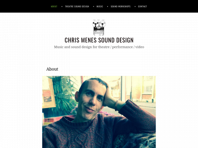 chrismenes.com snapshot