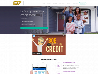credit87now.com snapshot