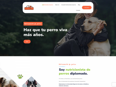nutricionistadeperros.es snapshot