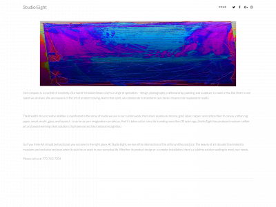 studioeightfineart.com snapshot