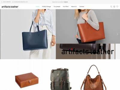 artifactsleather.com snapshot