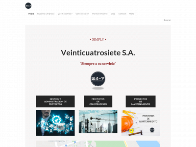 www.24-7.com.ec snapshot