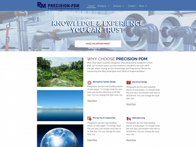 precisionpdm.com snapshot