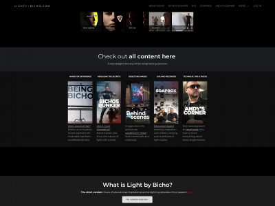 lightbybicho.com snapshot